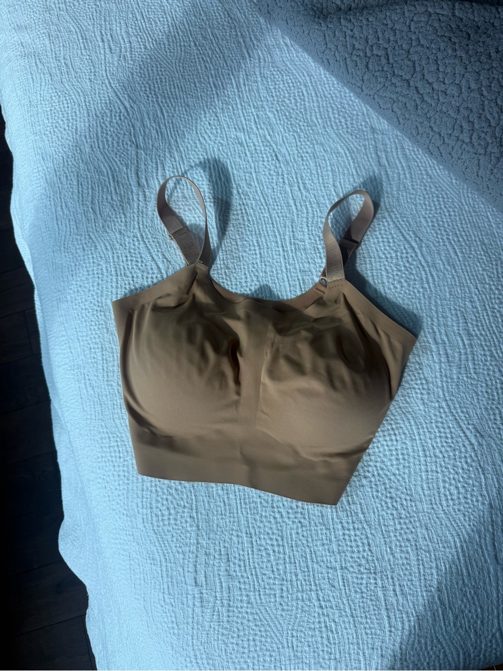 Longline Nude Support Bralette